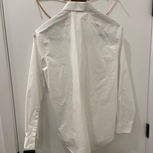 Kenneth Cole - Reaction - Slim Fit White Dress Shirt - Picture 2 of 3